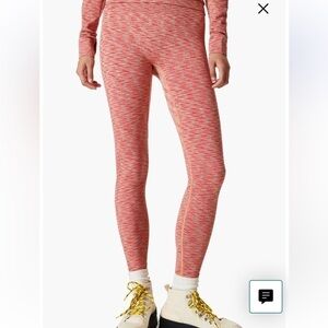 NWT Sweaty Betty Base Layer Space Dye Leggings in Multi. Size Small.